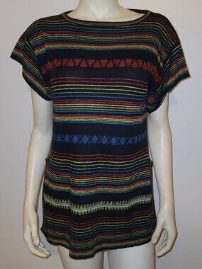 KENETH TOO 70s/80s Mod Sweater Tunic